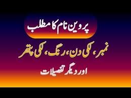 Parveen Name Meaning In Urdu Parveen Naam Ka Matlab Names With Meaning Names Meant To Be