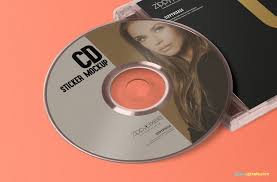 Download Cd Jewel Case Cd Label Mockup Free Psd Download Zippypixels PSD Mockup Templates