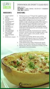 Chicken Enchilada Spaghetti Squash Boats Lean And Green Meals Greens Recipe Lean Meals