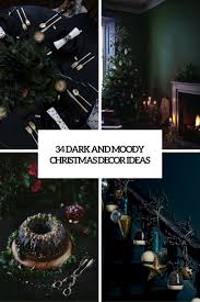 65 beautiful christmas tree decorating ideas 88 photos. 34 Moody And Dark Christmas Decor Ideas Digsdigs
