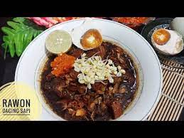 Rawon Daging Sapi Food Beef Soup