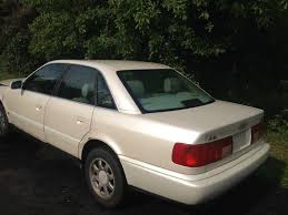 Car Brand Auctioned Audi A6 Quattro 1996 96 Car Model Audi A 6 Base Sedan 4 Door 2 8 L Quattro Pearl White Will Need Some Work Che Audi Audi A6 Quattro Audi A6