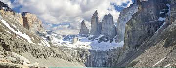 Sunrise in the beautiful torres del paine national park, in patagonia, chile. Torres Del Paine National Park