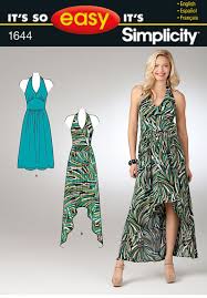 Browse online for the newest asos halter dress in structured knit styles. Simplicity 1644 Misses Dress Knit Dress Pattern Simple Dresses Dresses