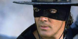 I Chose This Picture From The Mask Of Zorro Because The Black Mask Reminds Me Of The Fur Coloring Surroundi The Mask Of Zorro Zorro Movie The Legend Of Zorro