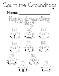 They are all free to print, and the kids will love coloring them in. Free Printable Groundhog Day Coloring Pages