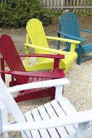 These Adirondack Chair Plans Will Help You Build An Outdoor Furniture Set That Becomes T Painted Outdoor Furniture Wooden Patio Chairs Wooden Adirondack Chairs