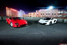 Ferrari california 25.10.2020 · mattia binotto has warned that ferrari has not found a day and night improvement. Photo Of The Day Ferrari F40 And Mclaren 12c Spider At Night Gtspirit