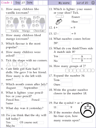 Mental Math Grade 1 Day 27 1st Grade Math Mental Math Mental Maths Worksheets