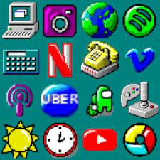 Windows 98 Icons Ios 14 Icon Pack Etsy In 2021 Iphone Photo App Iphone Wallpaper App Iphone App Design