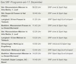125,251 likes · 19,825 talking about this. Srf Sport On Twitter Weiter Geht S In Unserem Programm Mit Dem Super G Der Frauen Hier Die Ganze Ubersicht
