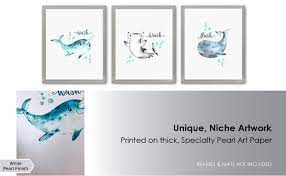 Maybe you would like to learn more about one of these? Amazon Com Confetti Fox Kids Bathroom Wall Art Decor 8x10 Unframed Set Of 3 Prints Sea Animals Dolphin Shark Whale Wash Brush Flush Posters Prints