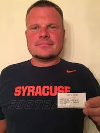 This long-time Syracuse fan is putting his money ($2,500 of it) where his  heart is