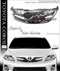 Radiator grille … перевести эту страницу. Cool Amazing 2011 2012 Toyota Corolla Chrome Blk Factory Mesh Style Front Bumper Grill Grille 2017 2018 Check More At Http 24au Toyota Corolla Corolla Toyota