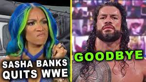 Reigns had been missing in action due to fears of the coronavirus pandemic but made his return to attack both the new. Sasha Banks Quits Wwe Roman Reigns Retires Wwe Breaking News Rumors April 2021 Win Big Sports
