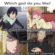 God Of War God Of Calamity Bish Please I Am Calamity 3 Noragami Anime Shows Anime Funny
