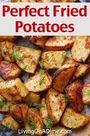 Easy Fried Potatoes Recipe Cheap Healthy Family Meals Healthy Family Meals Fried Potatoes Recipe