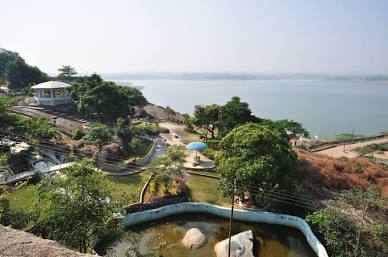 Rock Garden near Kanke Dam, AI generated