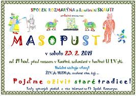 We did not find results for: Masopust Pripravili Na Sobotu Kourimsti Skauti A Spolek Rozmaryna Regionalni Zpravodajstvi