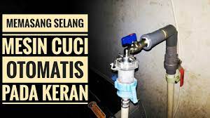 Telah terjual lebih dari 7. Cara Memasang Selang Mesin Cuci Otomatis Pada Keran Youtube