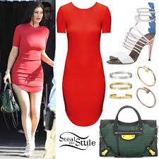 Check spelling or type a new query. Kylie Jenner Red Dress Outfit Steal Her Style