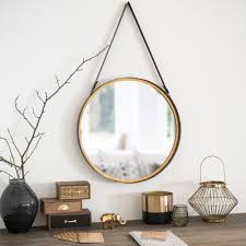 Cache Pot En Acier Noir Et Dore H14 Maisons Du Monde Miroir Mural Deco Chambre Deco