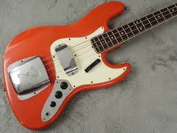 Contact red jazz on messenger. 1966 Fender Jazz Bass In Custom Colour Fiesta Red Ohsc Atb Guitars Ltd