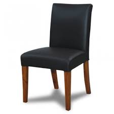 Made from brown faux leather, it looks very incredible and can be used both at the kitchen and living room. Leather Dining Chair Sunset Brisbane Devlin Lounges