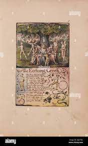 Songs Of Innocence And Of Experience Plate 5 The Ecchoing Green Bentley 6 Print Made By William Blake 1757 1827 British 1789 To 1794 Relief Etching Printed In Dark Brown With Pen And Black