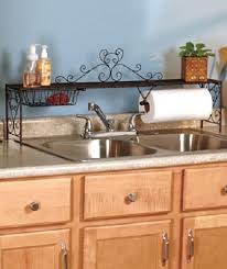 the sink paper towel holder storage