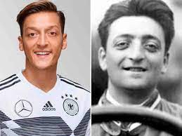 Betin on X: Enzo Ferrari, founder of Ferrari passed on in 1988 same year  Mesut Ozil was born. Their striking resemblance is not questionable.  X,  semelhança entre enzo ferrari e ozil -