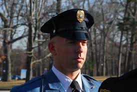 Congratulations to Brick Township Police Departments newest officers who  graduated the Ocean County Police Academy yesterday!! Pictured from left to  right are Patrolman Jeffrey Melia, Patrolman Michael Demaio, Chief Nils R.  Bergquist,