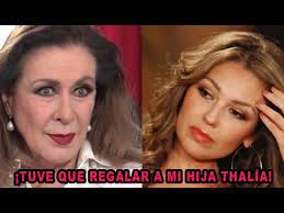 Laura Zapata revela porque dio a Thalía en adopción y NEGÓ que era su hija  - YouTube