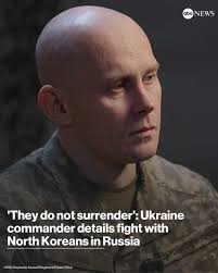 A Ukrainian military officer whose soldiers have been involved in battling  North Korean troops during the campaign in Russia's Kursk region tells of  their adaptation from being used in "meat assaults" to