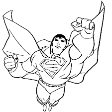 Coloriage superman 3 en Ligne Gratuit à imprimer
