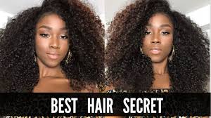 True virgin hair, without chemicals or wax. My Best Hair Secret The Best Curly Hair Extensions Youtube