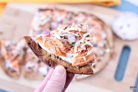If it's too spicy for you, just leave out the cayenne. Buffalo Chicken 21 Day Fix Pizza Recipe Must Have Mom