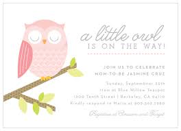 Owl Baby Shower Invitations Match Your Color Style Free