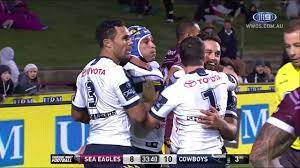 Nrl Highlights Manly Sea Eagles V North Queensland Cowboys Round 13 Youtube