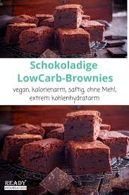 Schokoladige Lowcarb Brownies Rezept Low Carb Brownies Lebensmittel Essen Rezepte