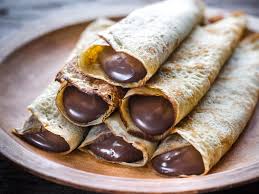 Crepes Fourrees A La Ganache Au Chocolat Recette En 2020 Pate A Tartiner Recette Alimentation