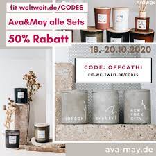 Discount automatically applied in cart. Ava May Rabattcodes 40 Gutschein Fg 50 Code Bis 60 Rabatt Gutschein Code Duftkerzen Rabatt