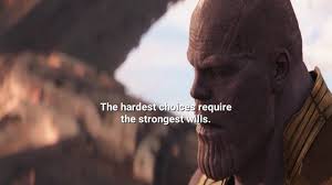 Endgame was the end of an era for the marvel cinematic universe. Can T Wait To Hear Thanos Deep Quote In Avengers End Game Thanos