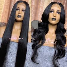 100 Brazilian Virgin Human Hair Hd Full Lace Wig Bh333