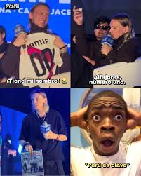 Hace poco, Jamie Campbell, el actor que da vida a Vecna de #StrangerThings,  estuvo en Lima 🇵🇪. Le regalaron una camisa con su nombre, escogió al  alfajor como su dulce favorito y