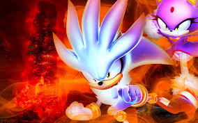 Silver The Hedgehog And Blaze The Cat Wallpaper Silver The Hedgehog Cat Wallpaper Sonic Fan Art
