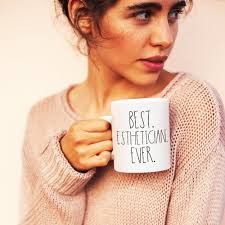 Personalized Esthetician Gift, Beauty Salon Mug, Best Esthetician Ever,  Skincare Specialist, Nail Technician, Beauty School Graduation Gift