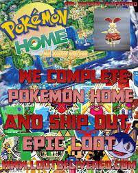 Looking To Complete Your National Pokedex On Pokemon Home Want All The Legendaries For Sword And Shield When The Dlc Drops W Shiny Pokemon Loot Pokemon Games