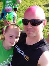 Running a 5k for mental health with my daughter