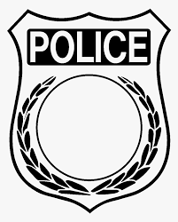 Police coloring pages to print. Police Badge Coloring Page Hd Png Download Transparent Png Image Pngitem